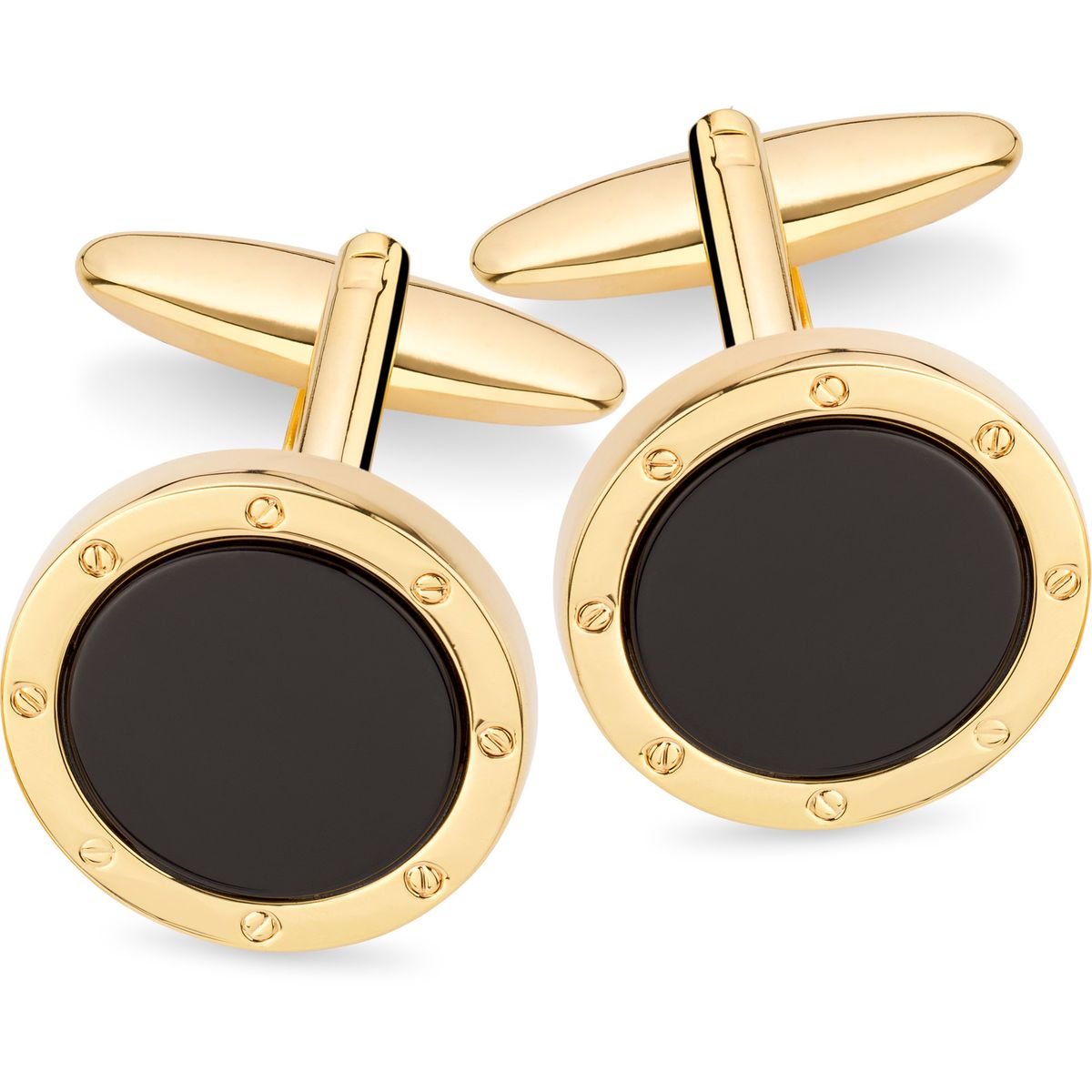 LINDENMANN Manschettenknöpfe Mechanik Gold LINDENMANN Manschettenknöpfe Herren Business Hochzeit