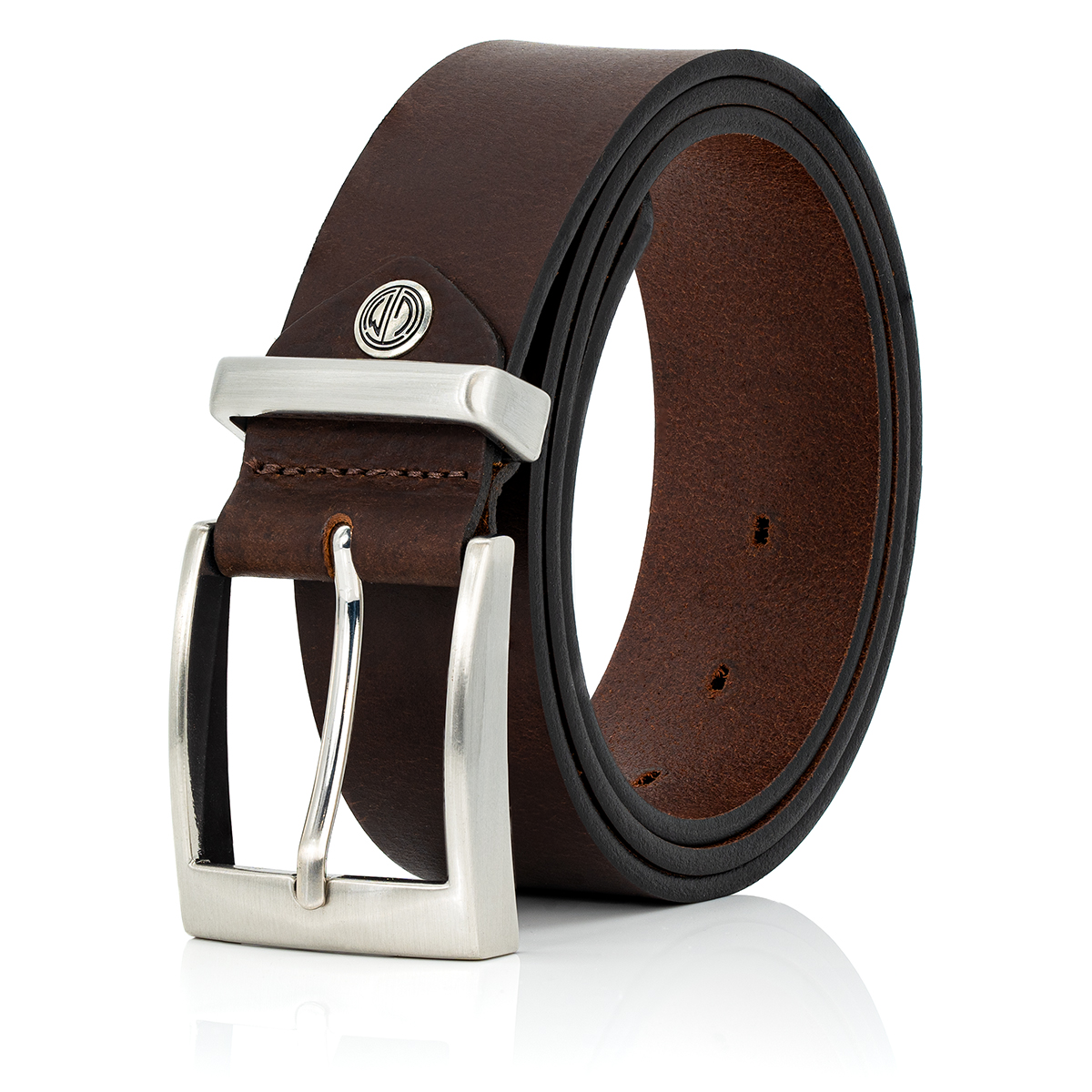 LINDENMANN Ledergürtel Herren braun LINDENMANN Ledergürtel Herren braun