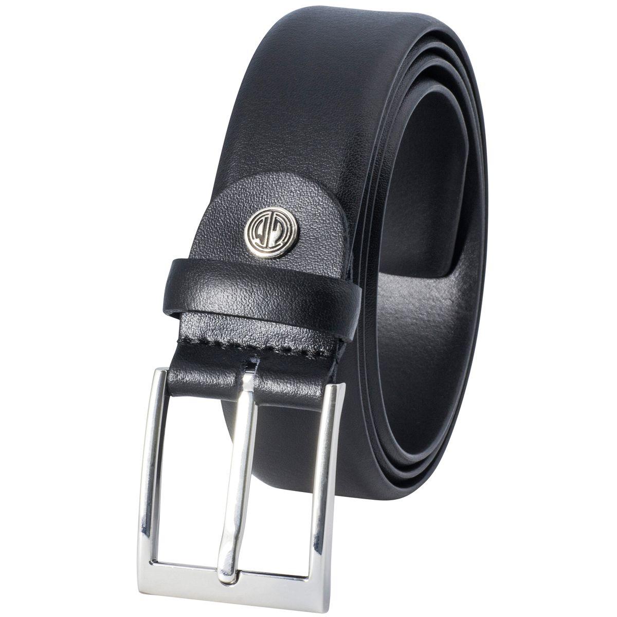 Gürtel, Ledergürtel, Schwarz, Metall-Schnalle, Breiter Gürtel,