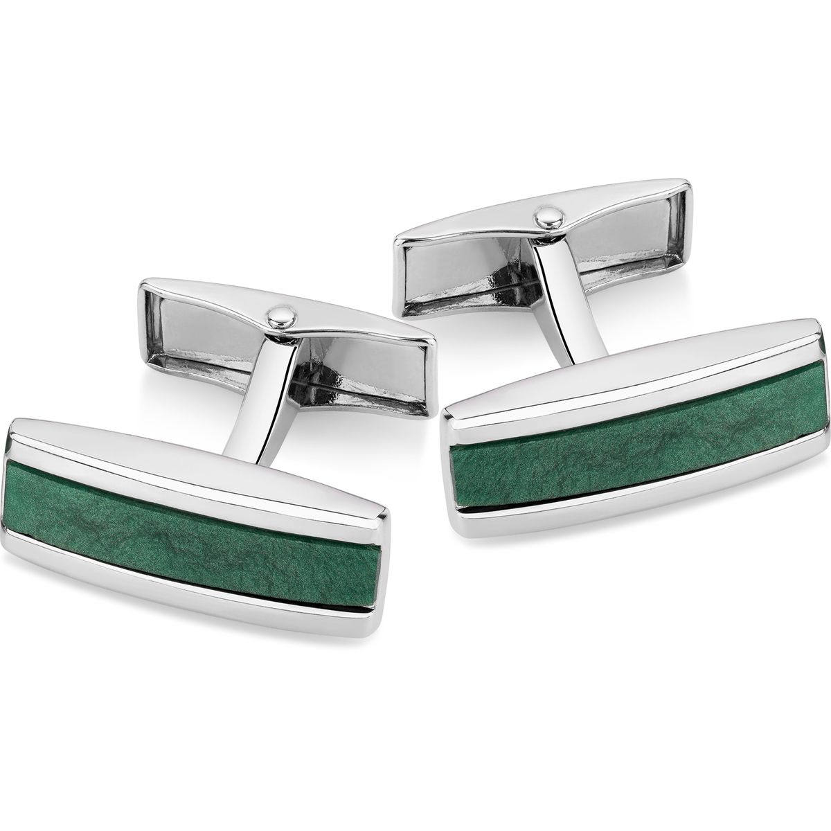 LINDENMANN Manschettenknöpfe Mechanik Silver LINDENMANN Manschettenknöpfe Herren Business Hochzeit