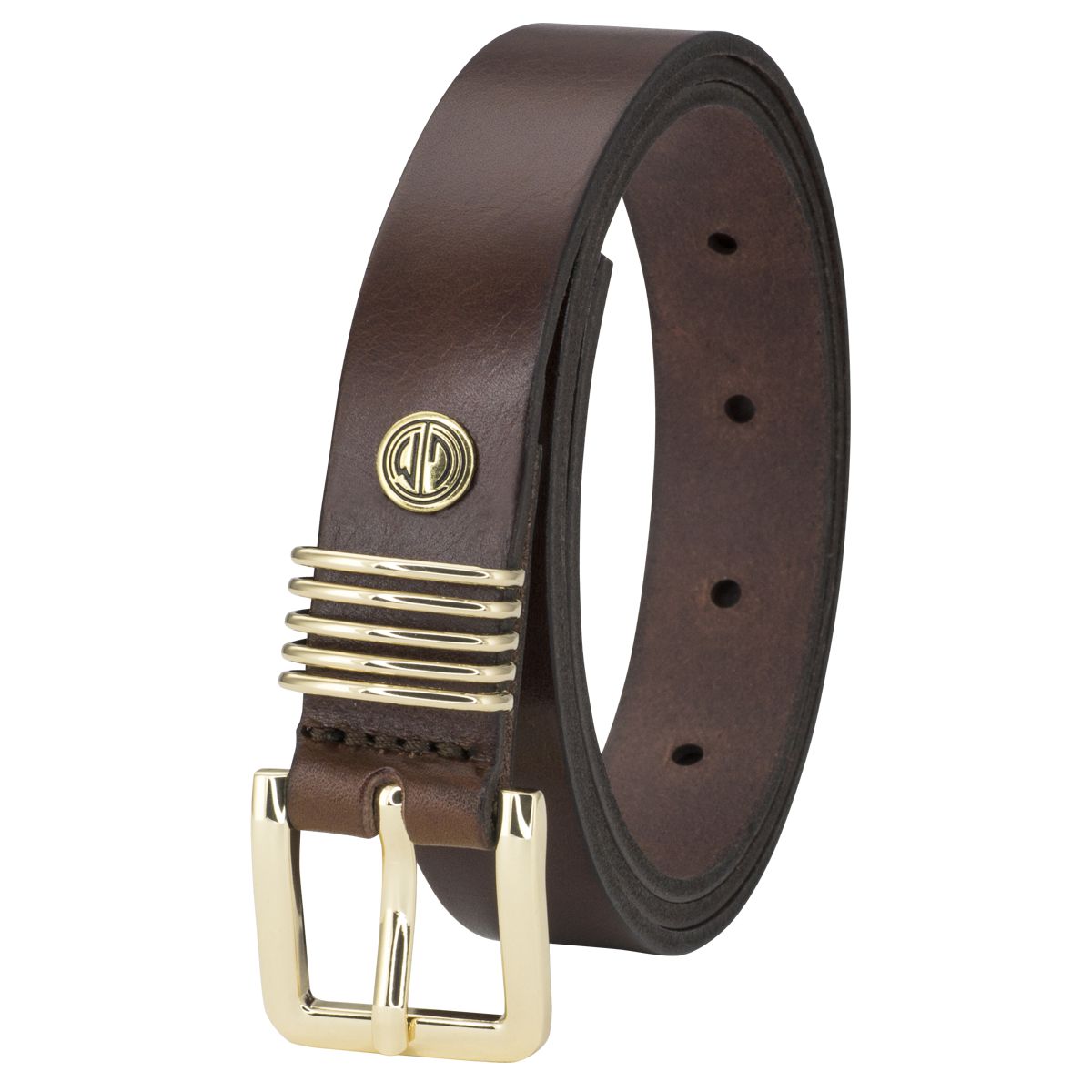 Gürtel Damen braun LINDENMANN Ledergürtel Damen echtes Leder 25 mm  braun