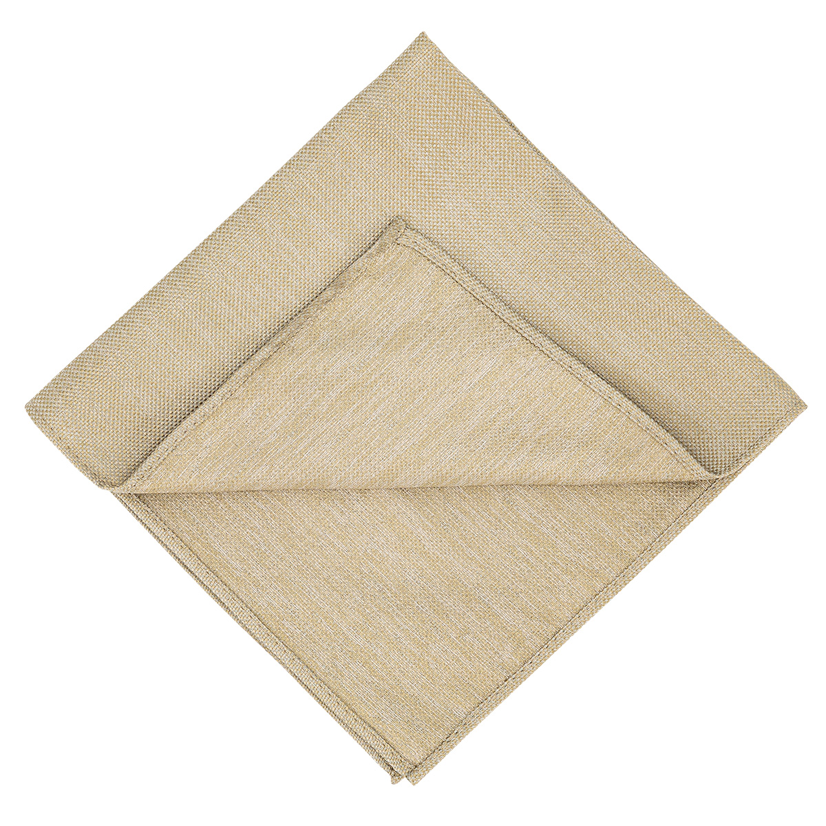 LINDENMANN Einstecktuch melange Herren, beige