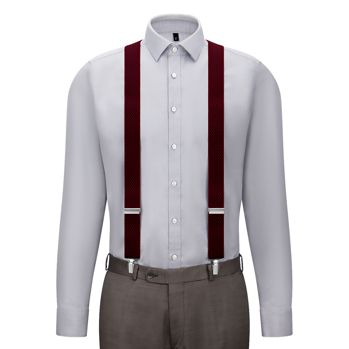 Hosenträger LINDENMANN rot