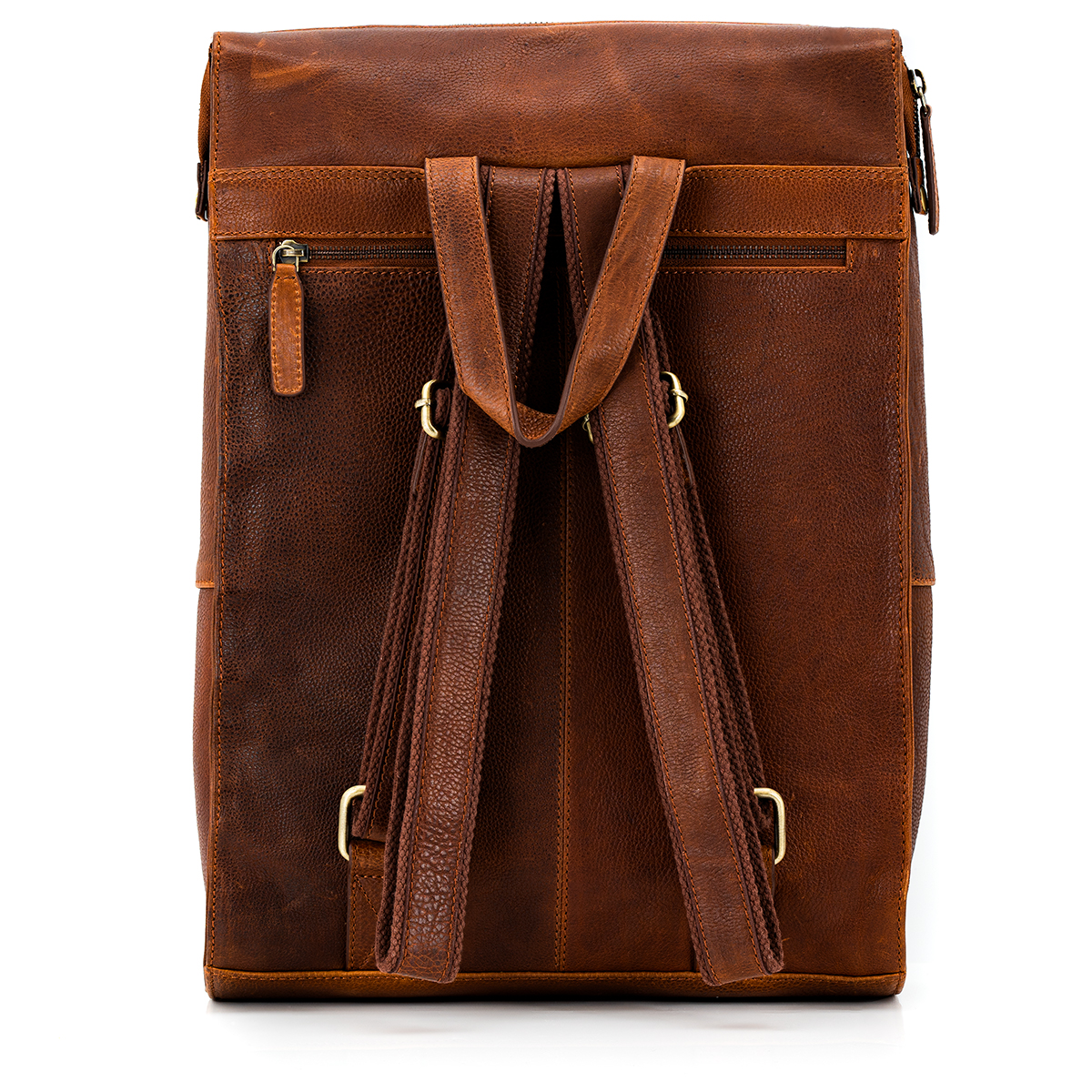 Lindenmann Rucksack cognac