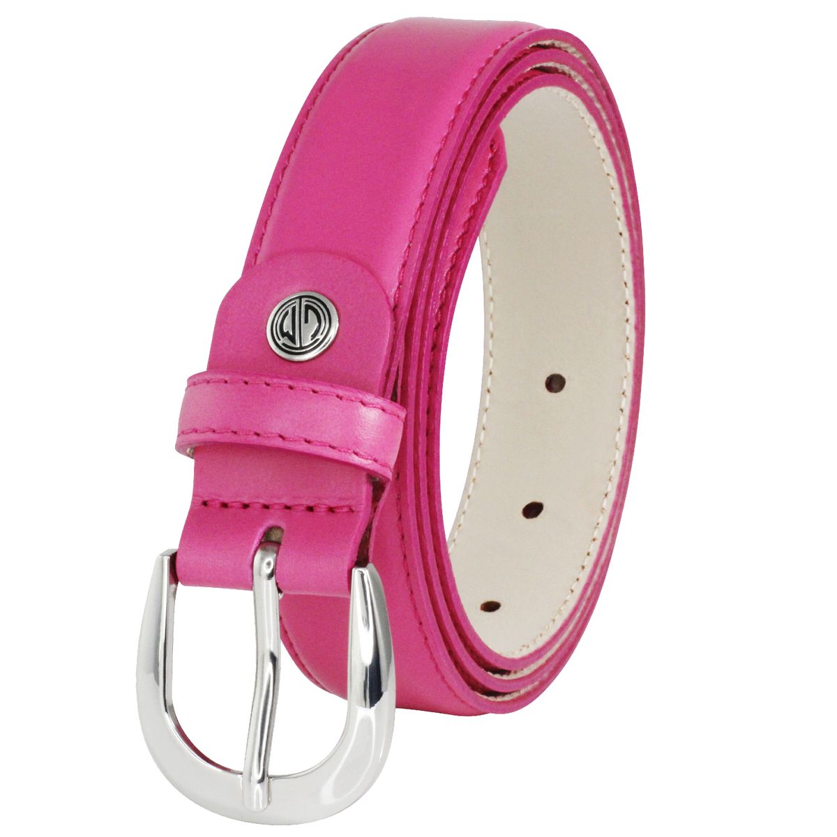 LINDENMANN Ledergürtel Damen 30 mm Nappa-Leder pink