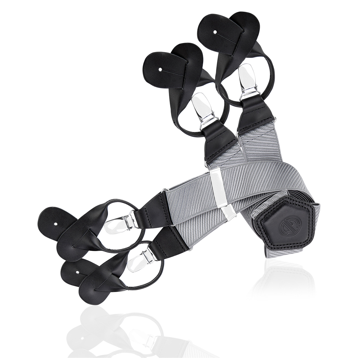 Hosenträger LINDENMANN grau