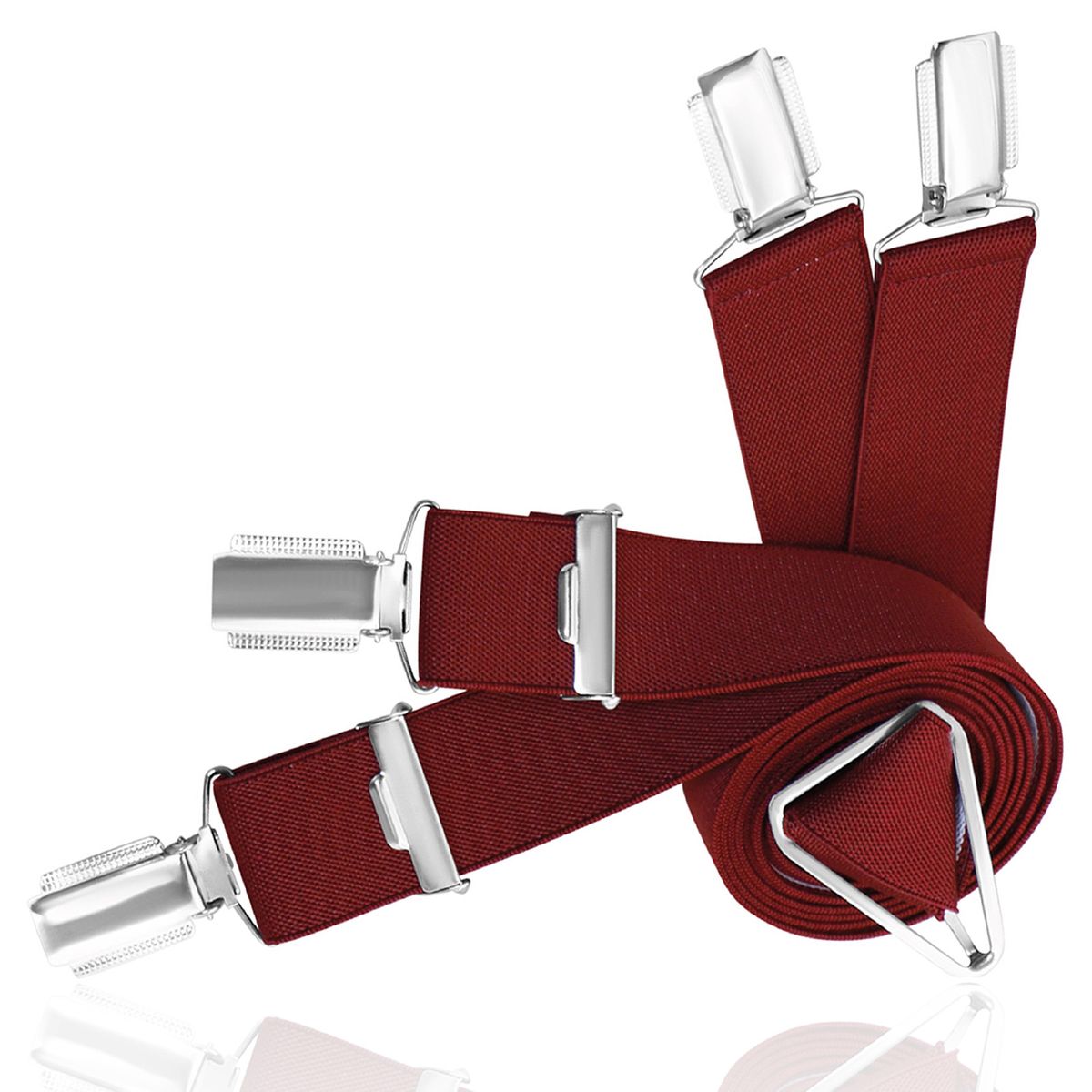 Hosenträger LINDENMANN bordeux LINDENMANN Hosenträger Herren Made in EU