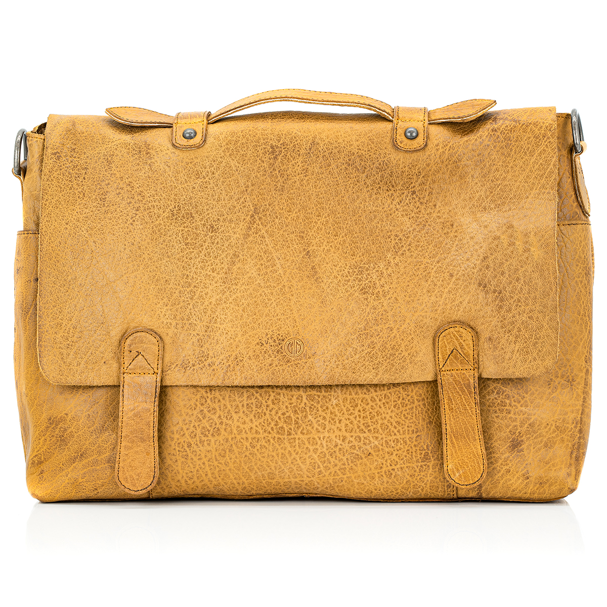 Lindenmann Ledertasche cognac