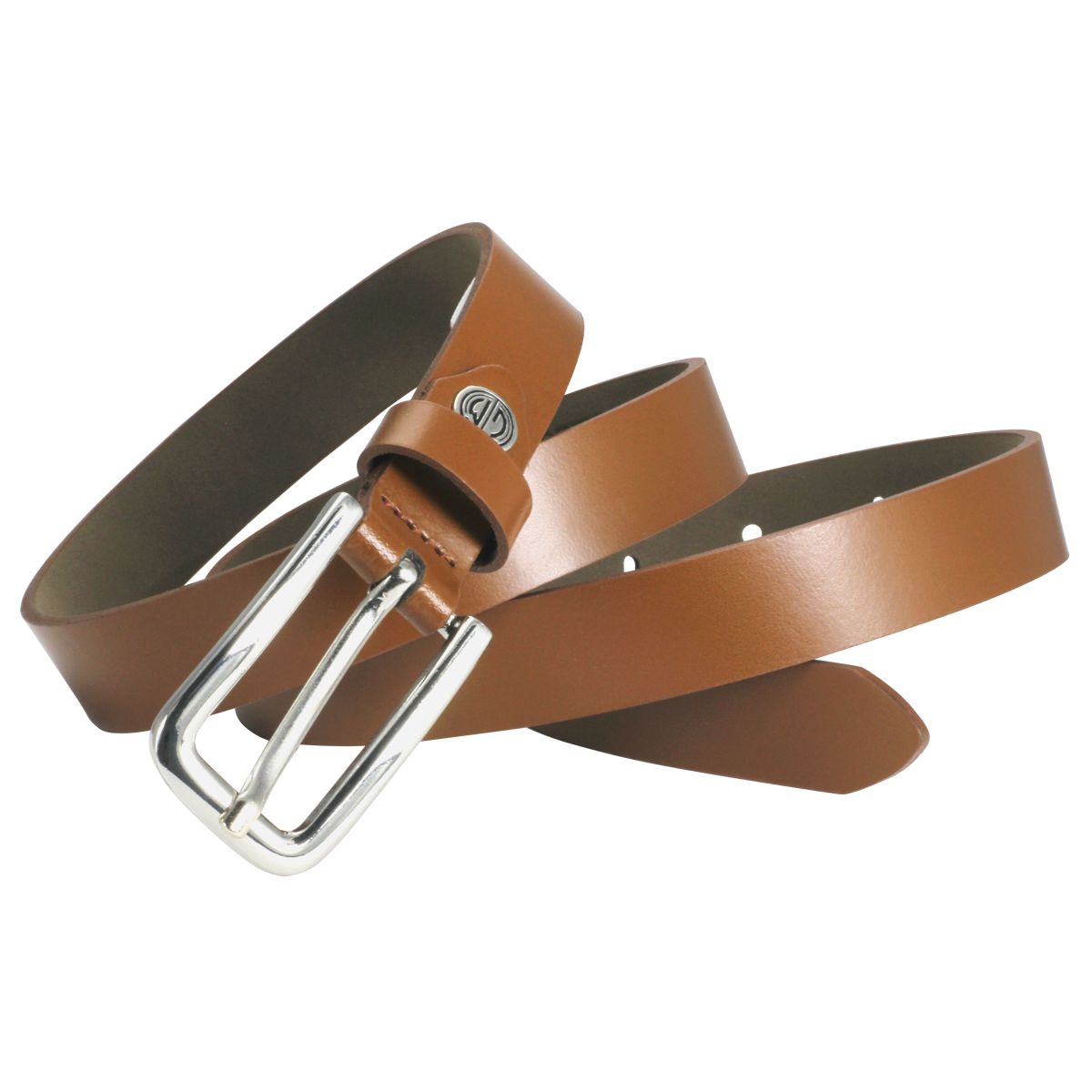 LINDENMANN Ledergürtel Damen 20 mm  cognac