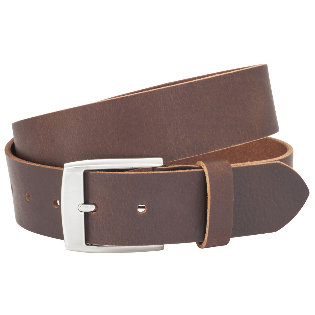 LINDENMANN Ledergürtel Herren braun
