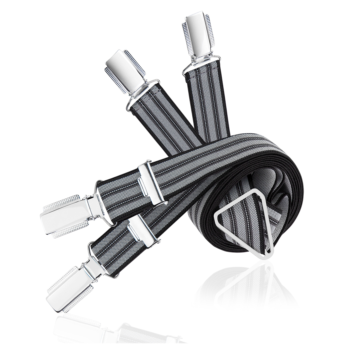 Hosenträger LINDENMANN schwarz weiss