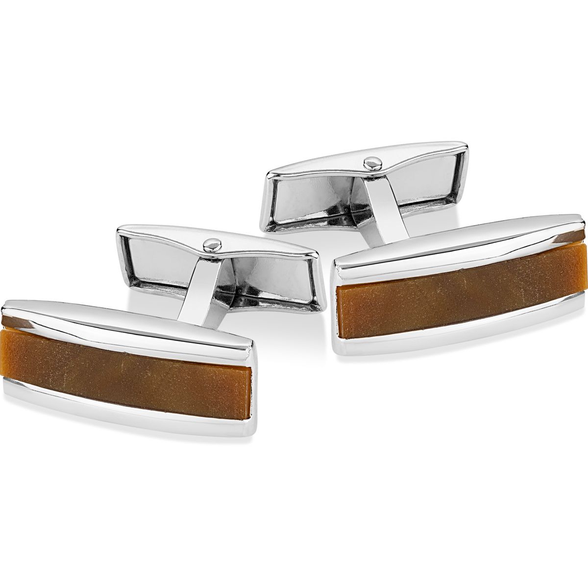 LINDENMANN Manschettenknöpfe Mechanik Silver LINDENMANN Manschettenknöpfe Herren Business Hochzeit