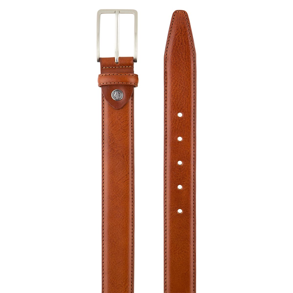 LINDENMANN Herrengürtel Anzug cognac