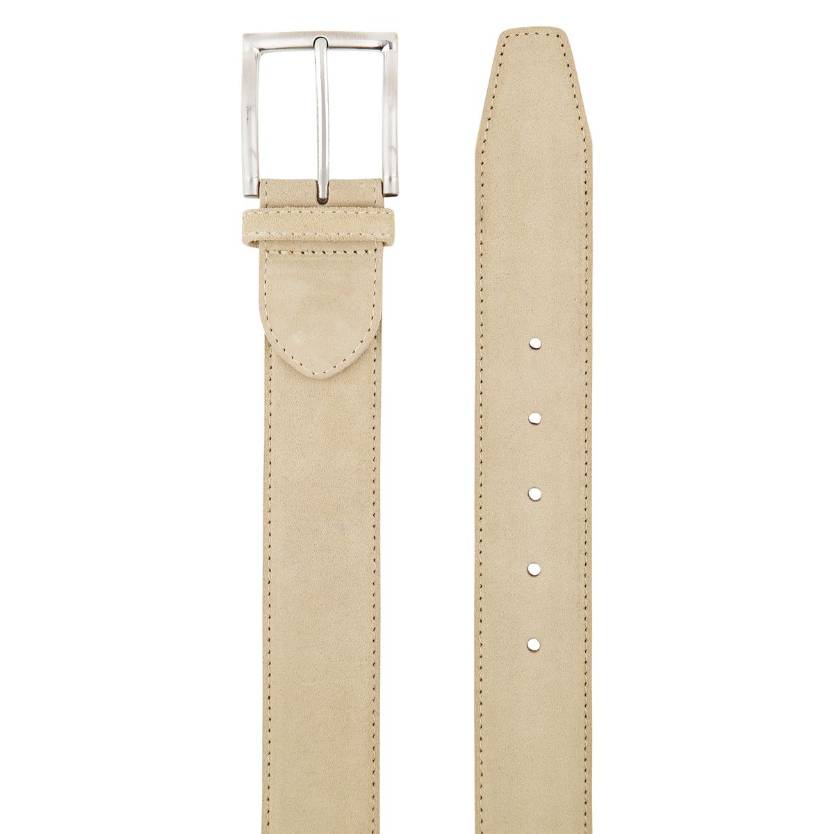 LINDENMANN Herrengürtel Leder beige