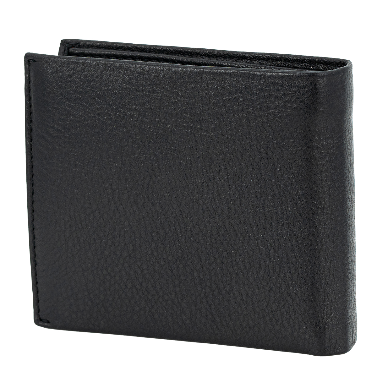 LINDENMANN Herren Leder Portemonnaie schwarz