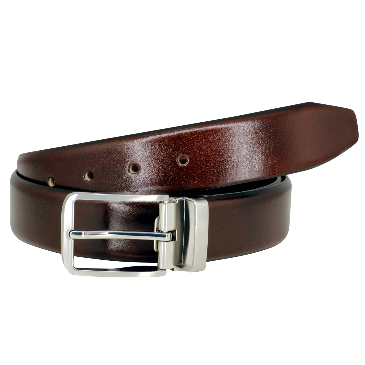 LINDENMANN Rindledergürtel Herren 35 mm Anzug Vollrind braun