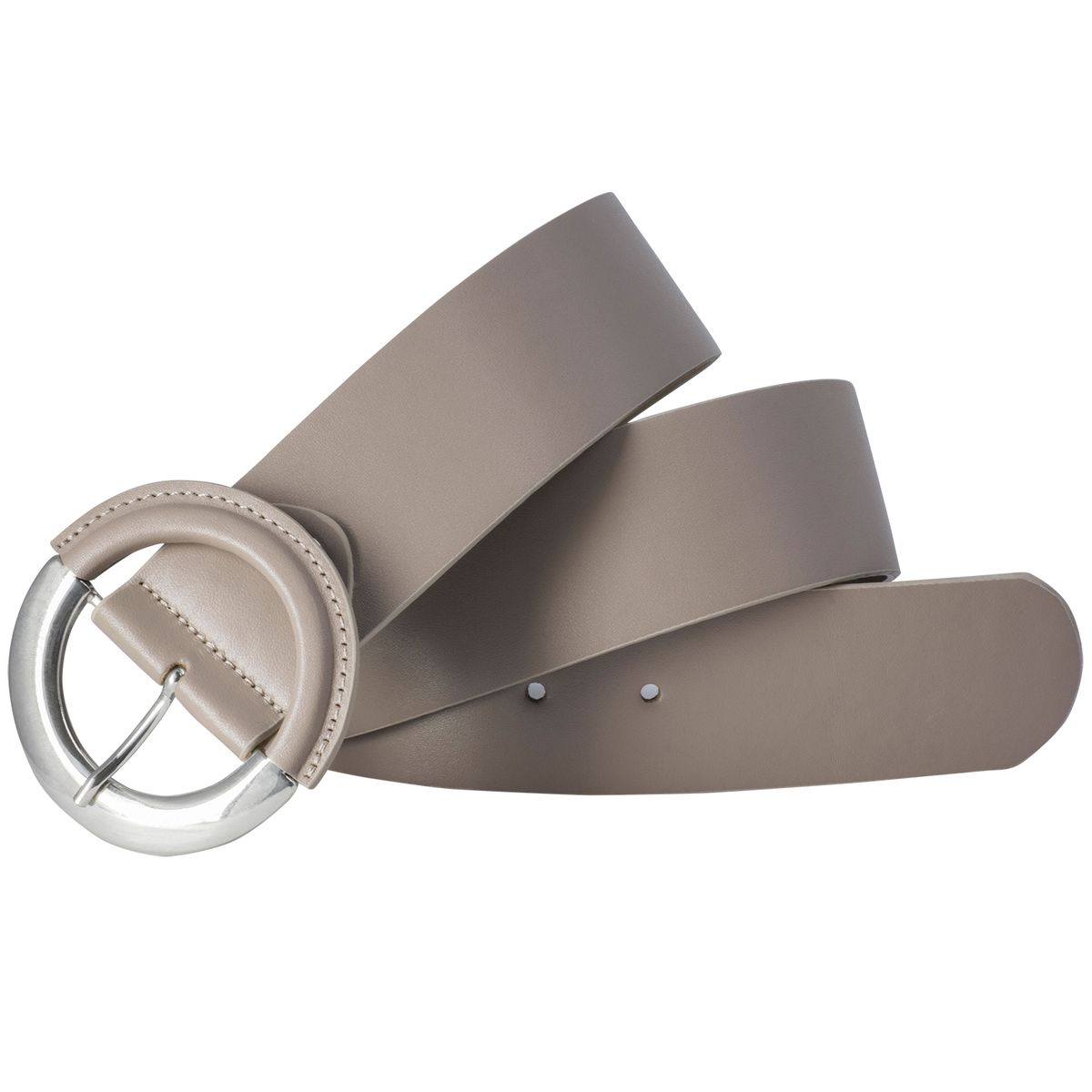 LINDENMANN Ledergürtel Damen Nappa-Ledergürtel Frauen 45 mm breit taupe