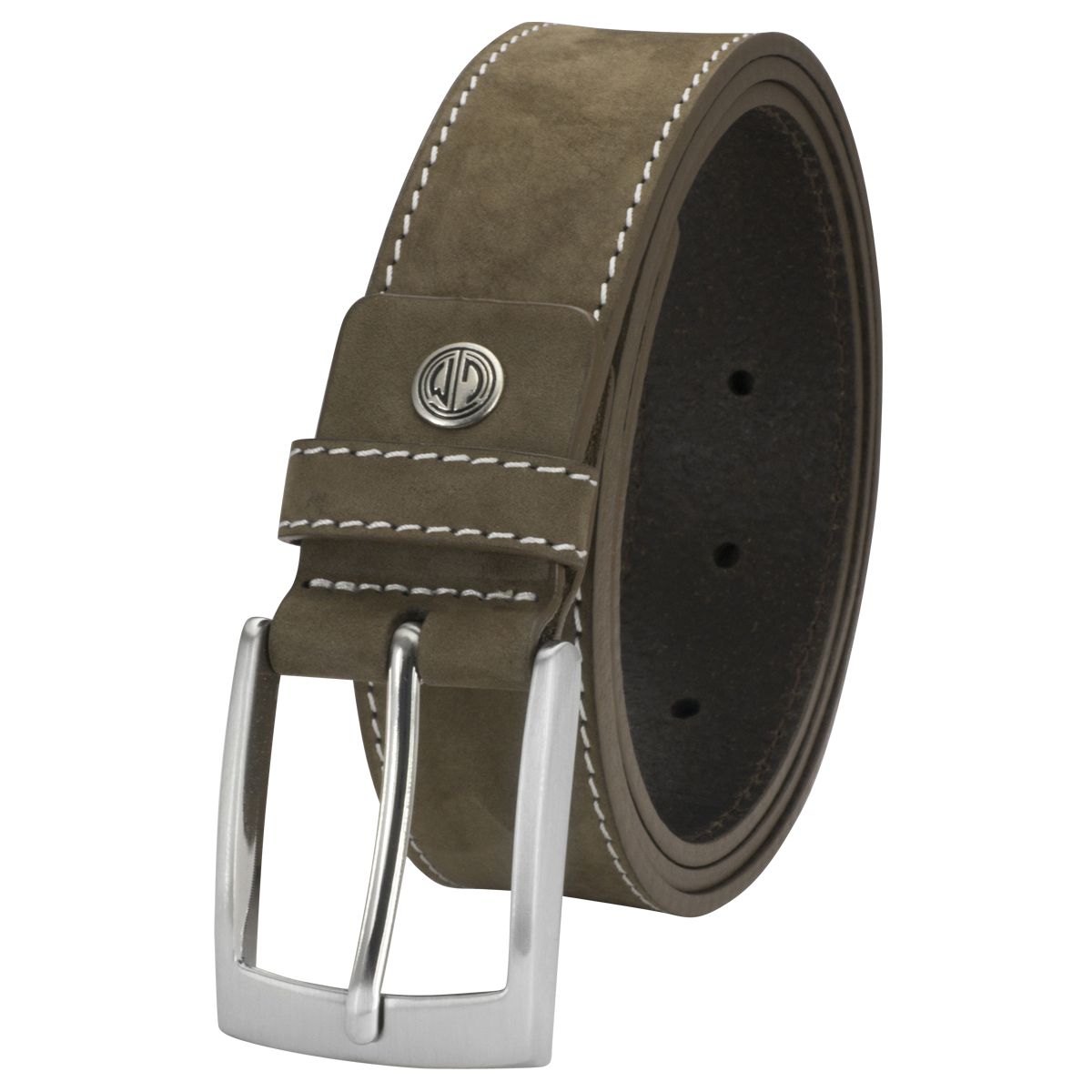 Gürtel, Leder, Braun, Schnalle, Stitching,
