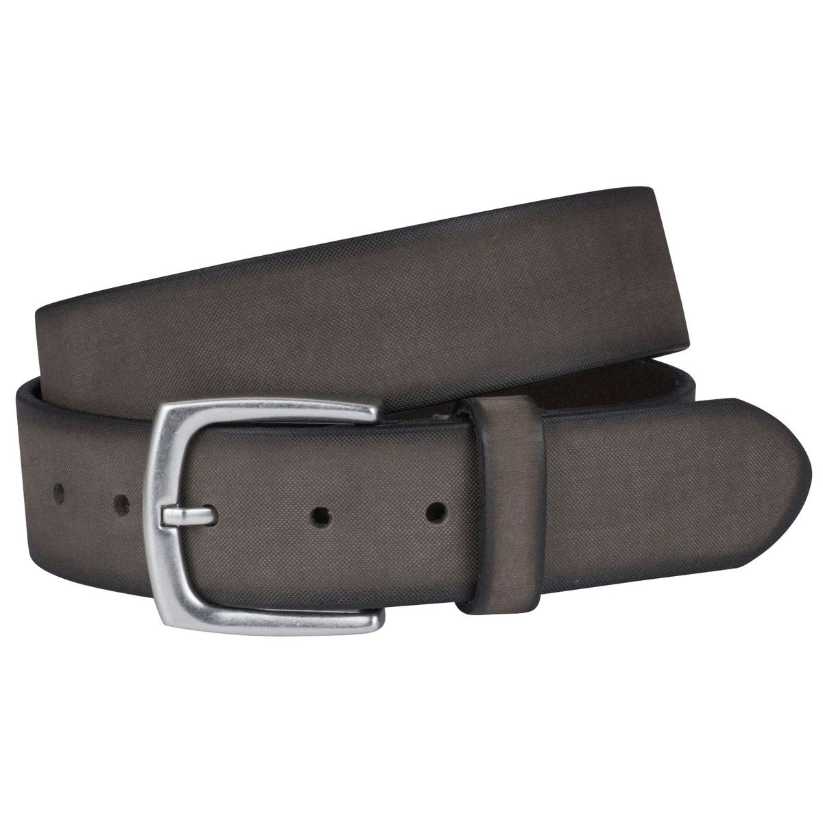 LINDENMANN Ledergürtel Herren braun Rindledergürtel