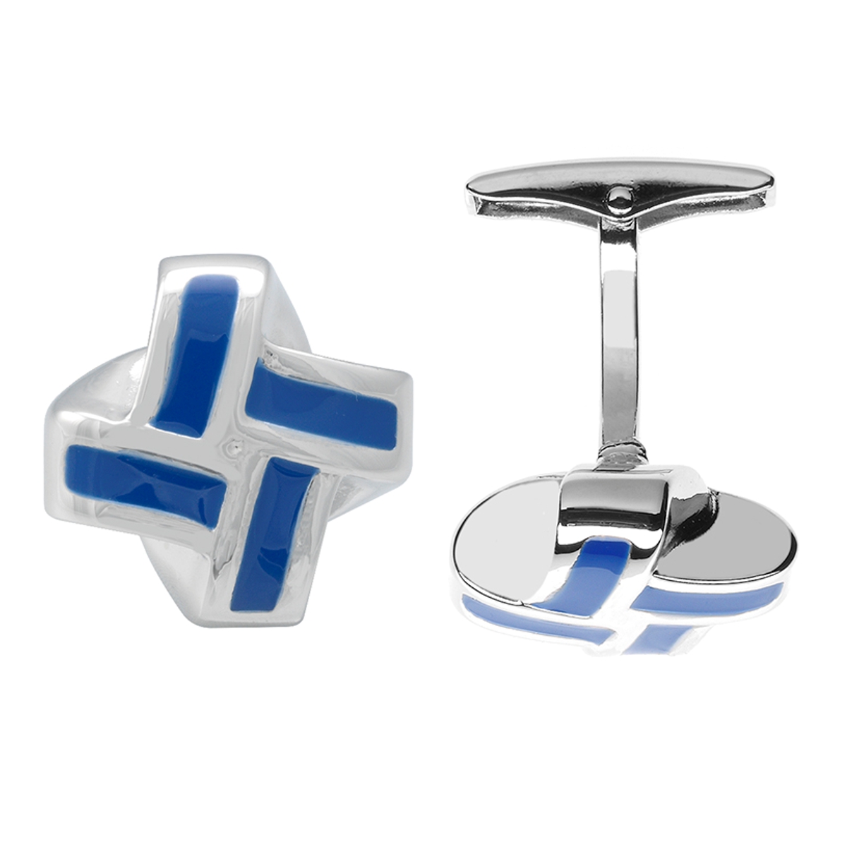 LINDENMANN Manschettenknöpfe Silber LINDENMANN Manschettenknöpfe Herren Business Hochzeit