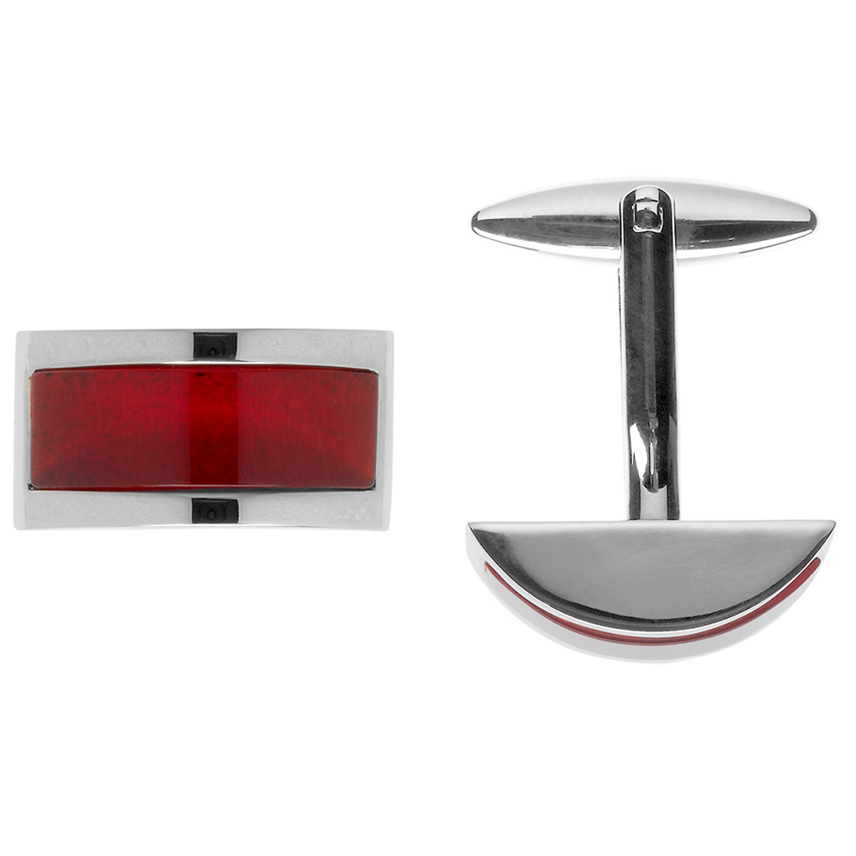 LINDENMANN Manschettenknöpfe Silber LINDENMANN Manschettenknöpfe Herren Business Hochzeit