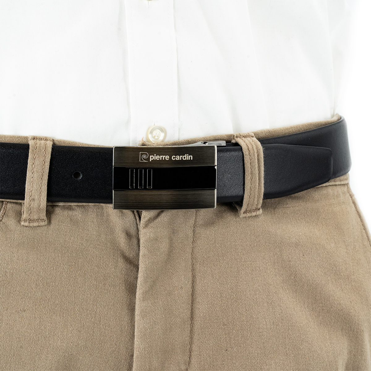 Pierre Cardin Herren-Leder-Gürtel