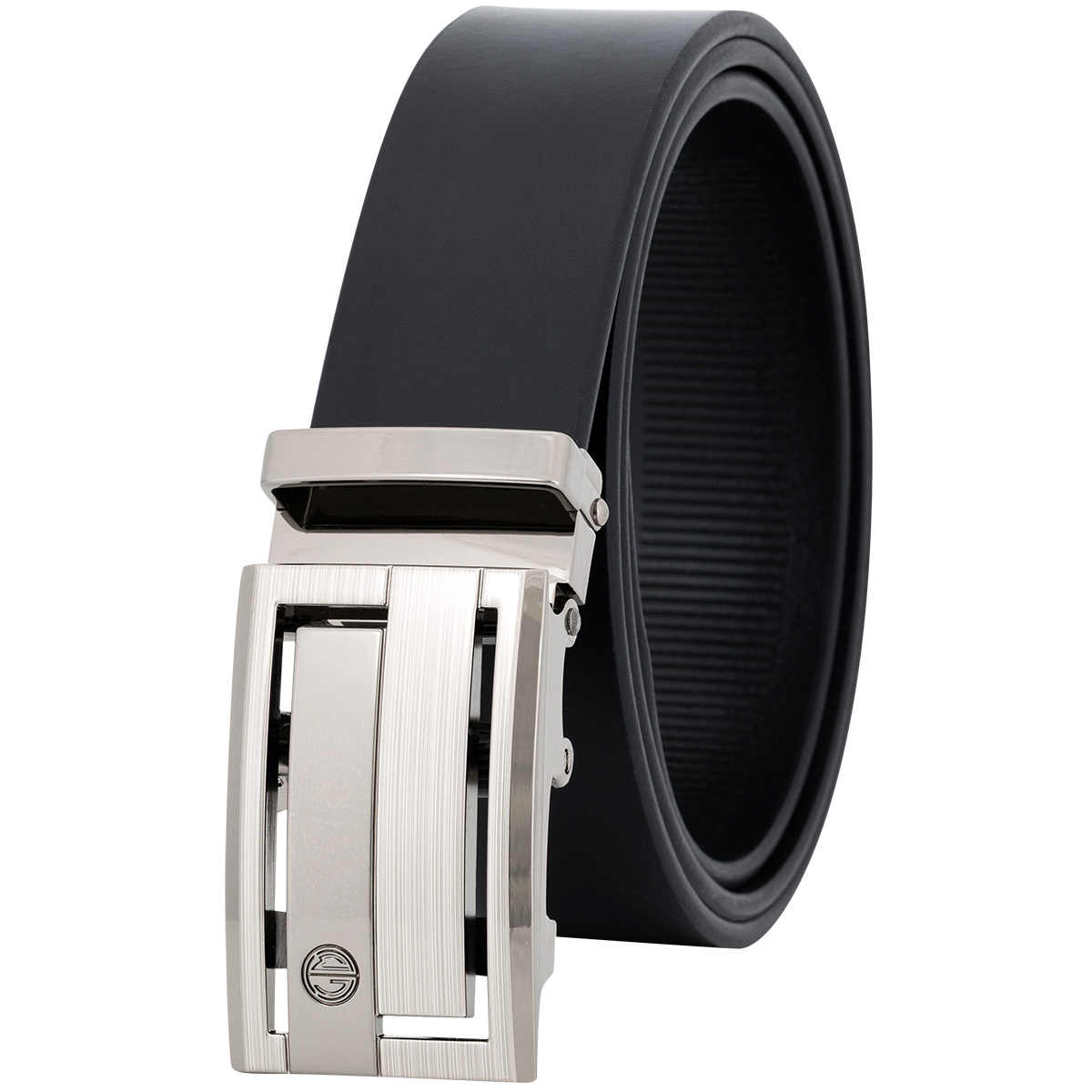 LINDENMANN Ledergürtel Automatikgürtel Herren schwarz