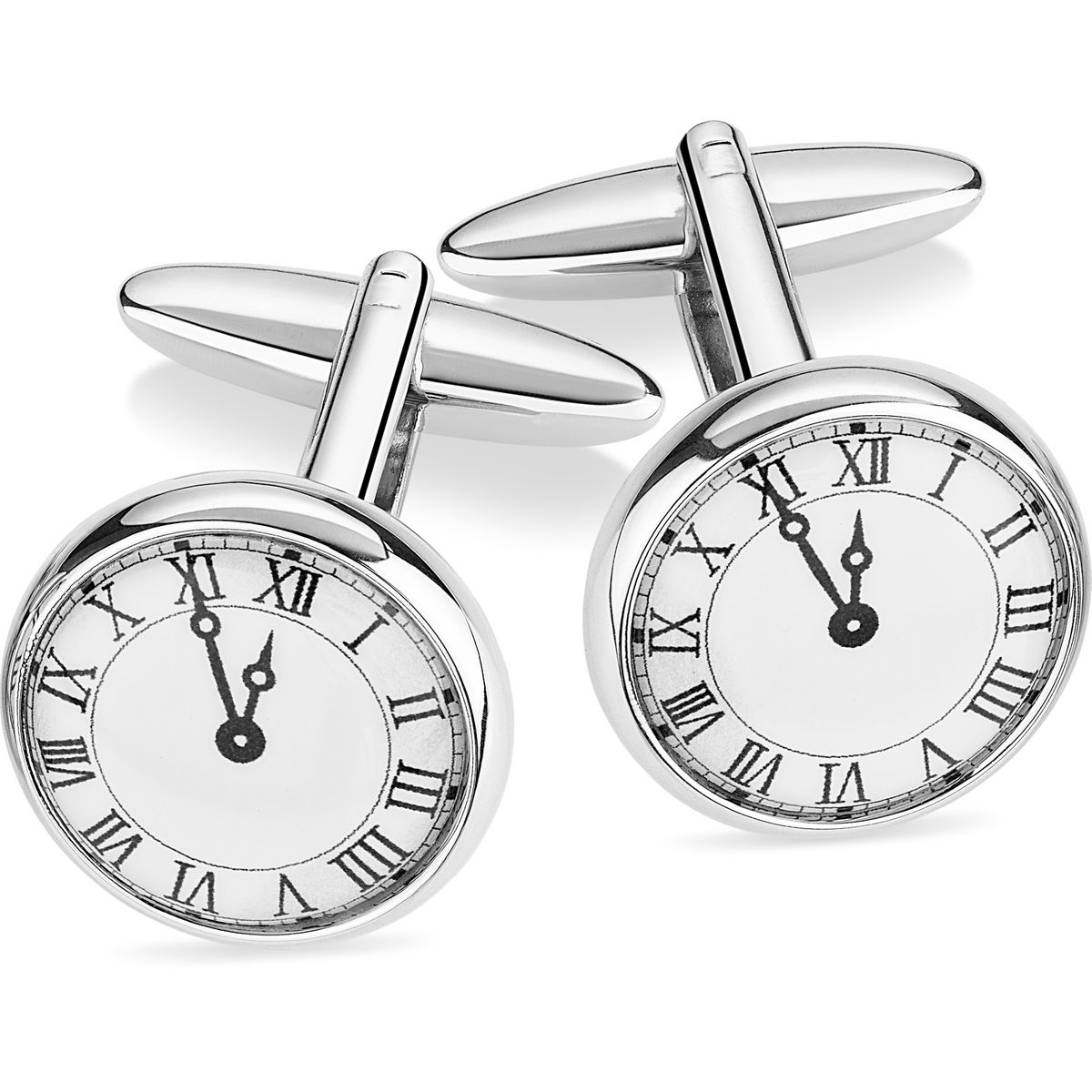 LINDENMANN Manschettenknöpfe Mechanik Silver LINDENMANN Manschettenknöpfe Herren Business Hochzeit