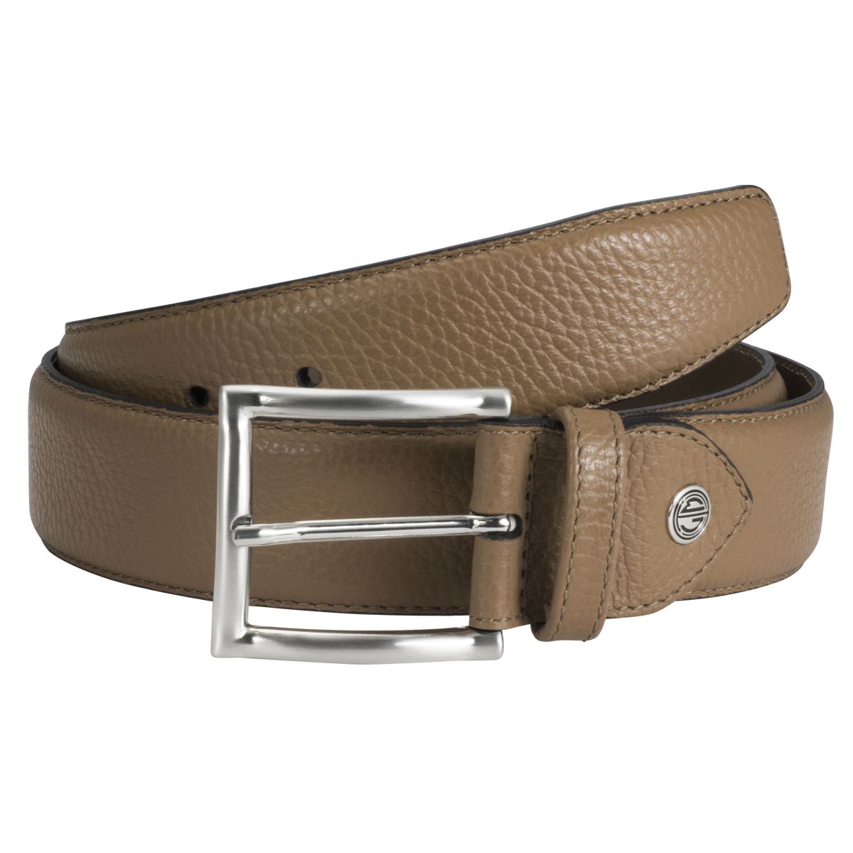 LINDENMANN Herrengürtel Leder cognac