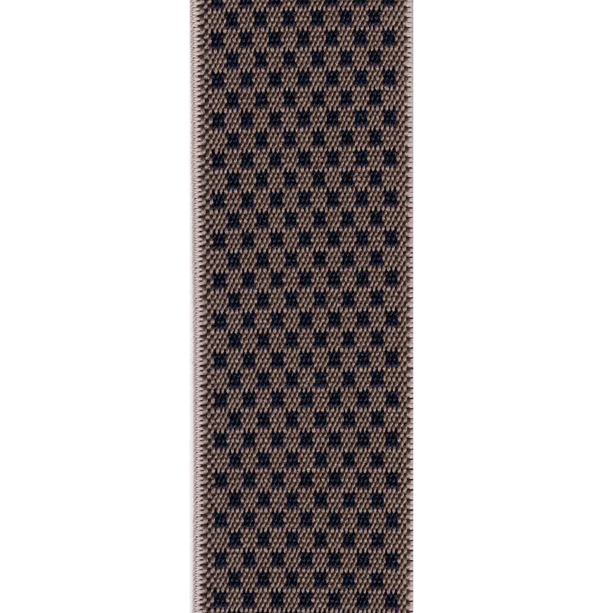 LINDENMANN Hosenträger Herren beige marine X-Form elastisch und längenverstellbar Made in Germany
