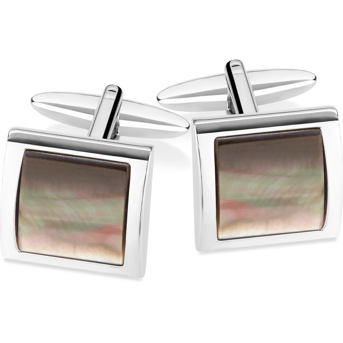 LINDENMANN Manschettenknöpfe Mechanik Silber LINDENMANN Manschettenknöpfe Herren Business Hochzeit