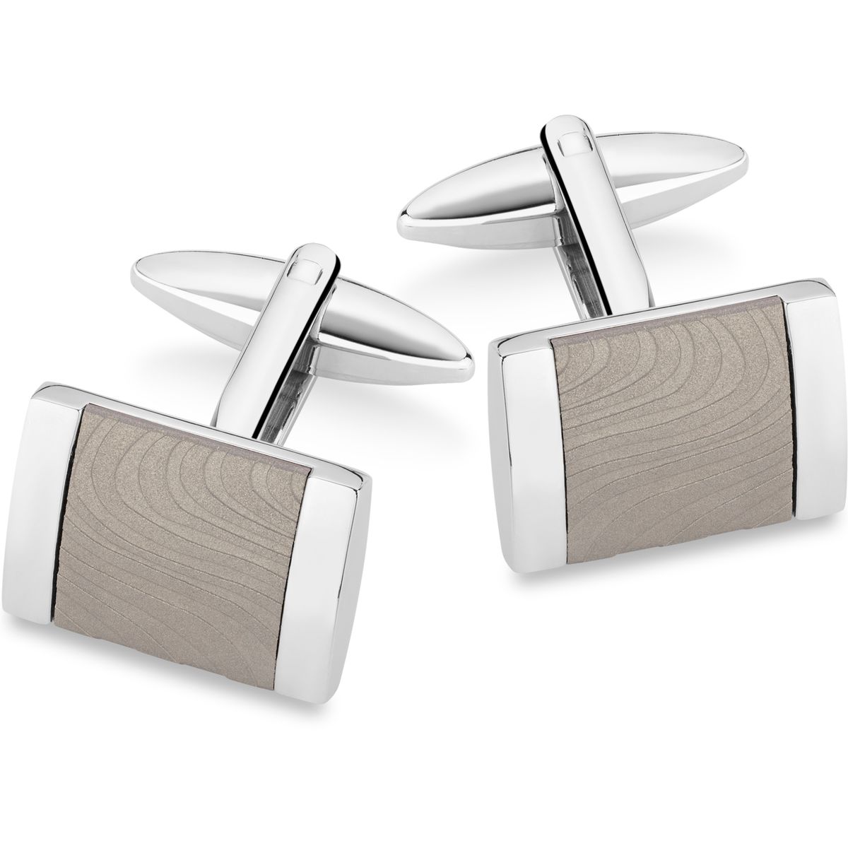 LINDENMANN Manschettenknöpfe Herren Business Hochzeit