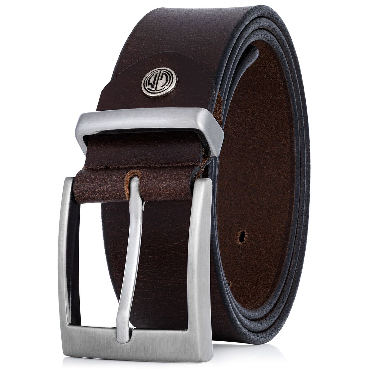 LINDENMANN Ledergürtel Herren braun