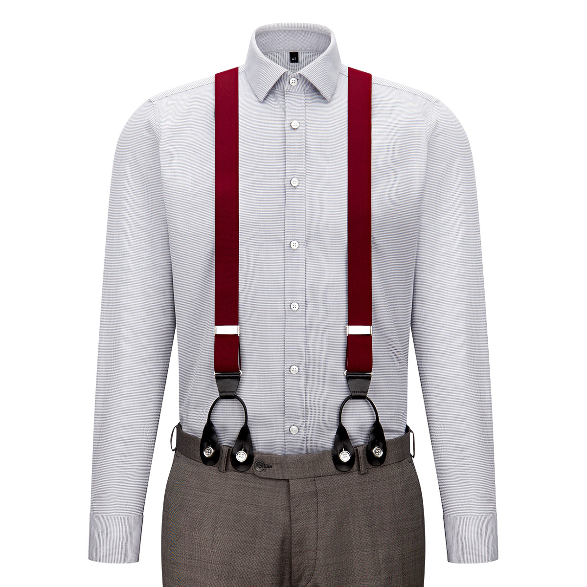 Hosenträger LINDENMANN rot