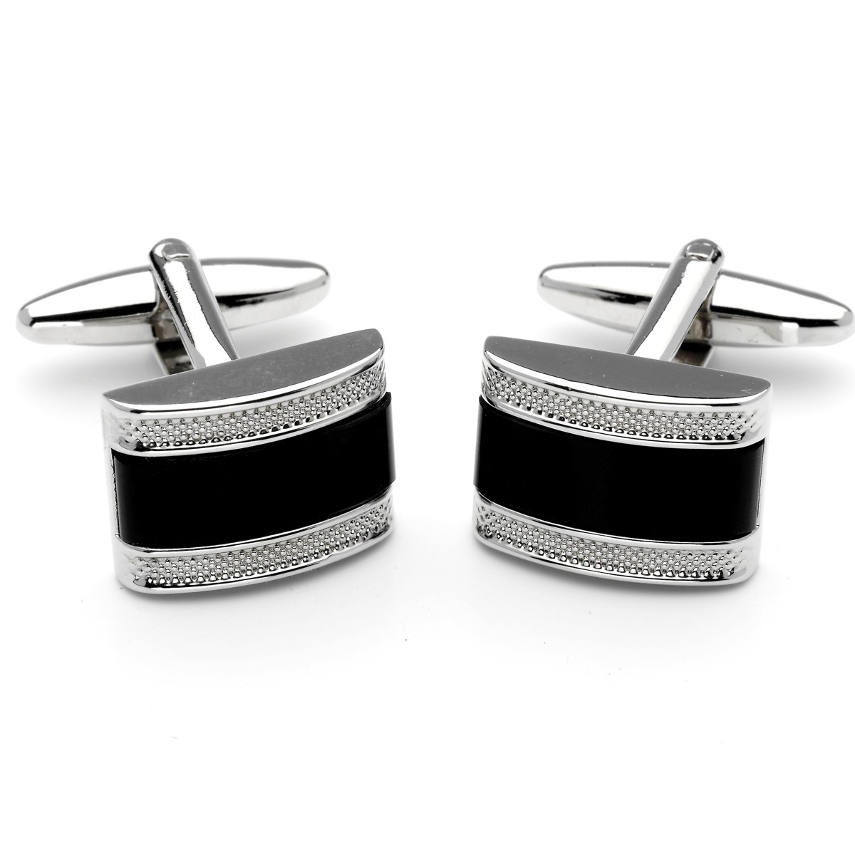 LINDENMANN Manschettenknöpfe Silber LINDENMANN Manschettenknöpfe Herren Business Hochzeit