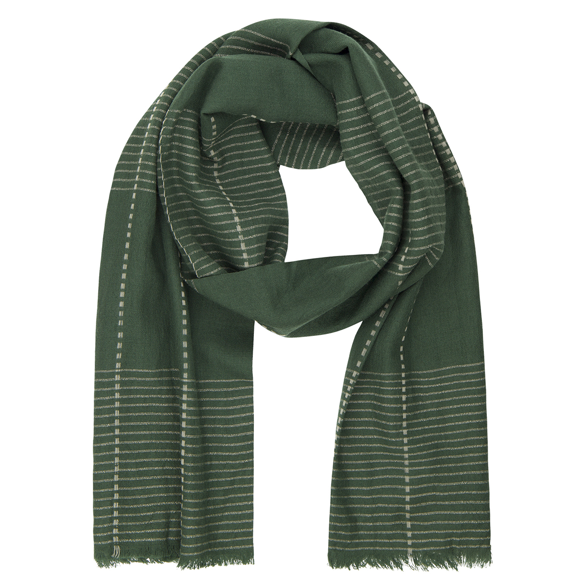 Herren Schal grün