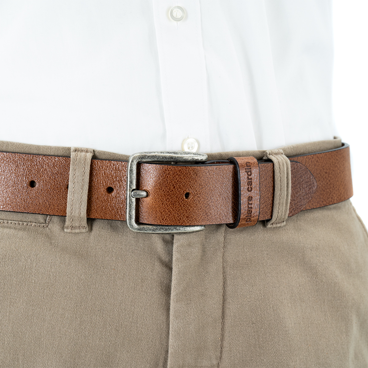 Pierre Cardin Herren-Leder-Gürtel