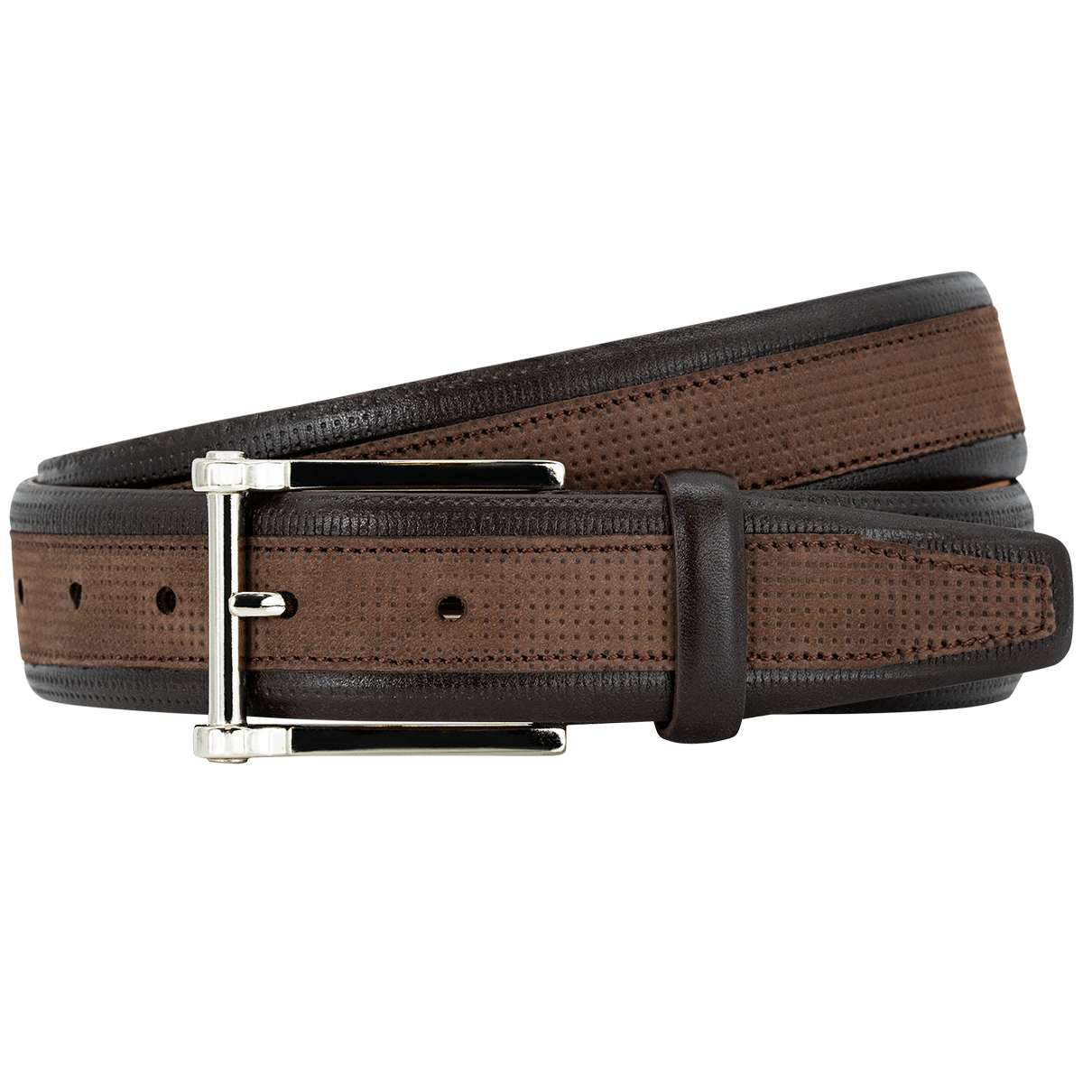 G.CHABROLLE by LINDENMANN Premium-Herren-Leder-Gürtel