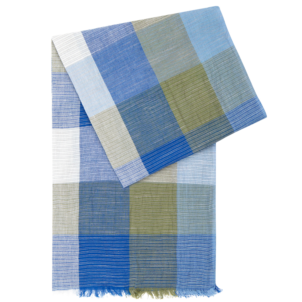 Herren Schal blau