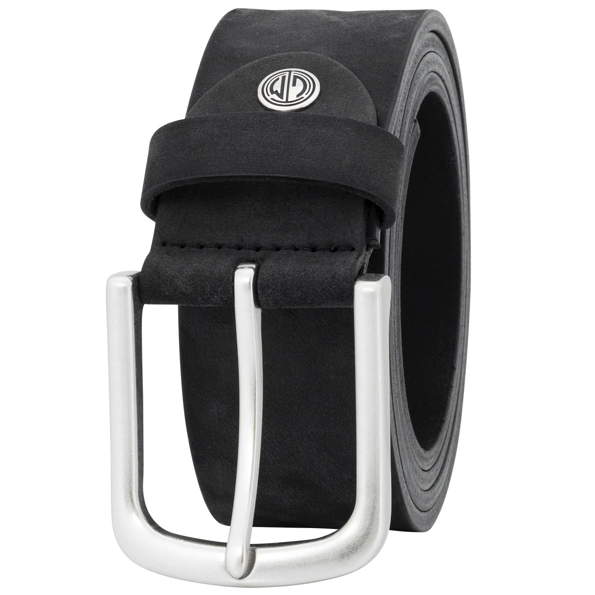 LINDENMANN Herrengürtel aus 100% Vollrindleder schwarz