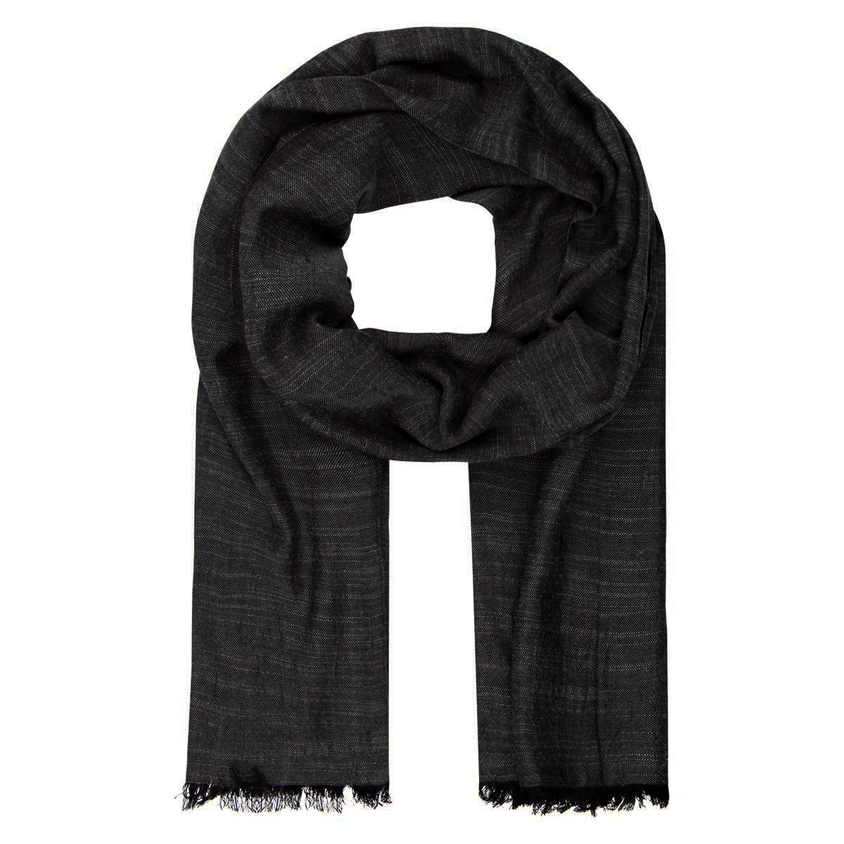 LINDENMANN Schal Herren grau Herren Schal grau