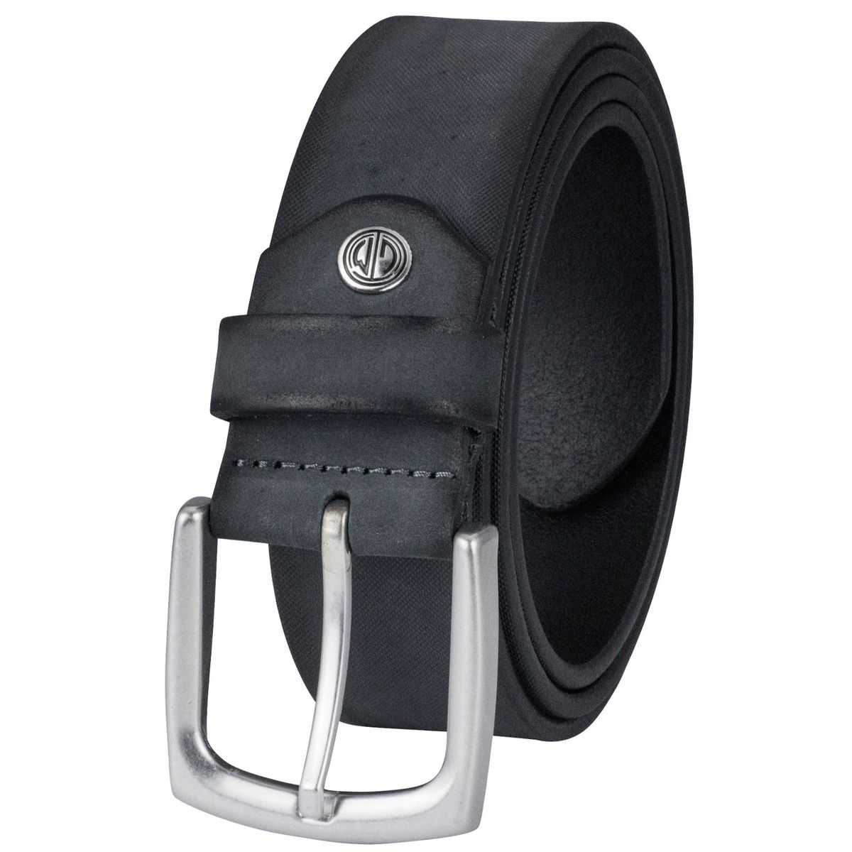 Gürtel Herren LINDENMANN LINDENMANN Ledergürtel Herren schwarz Rindledergürtel