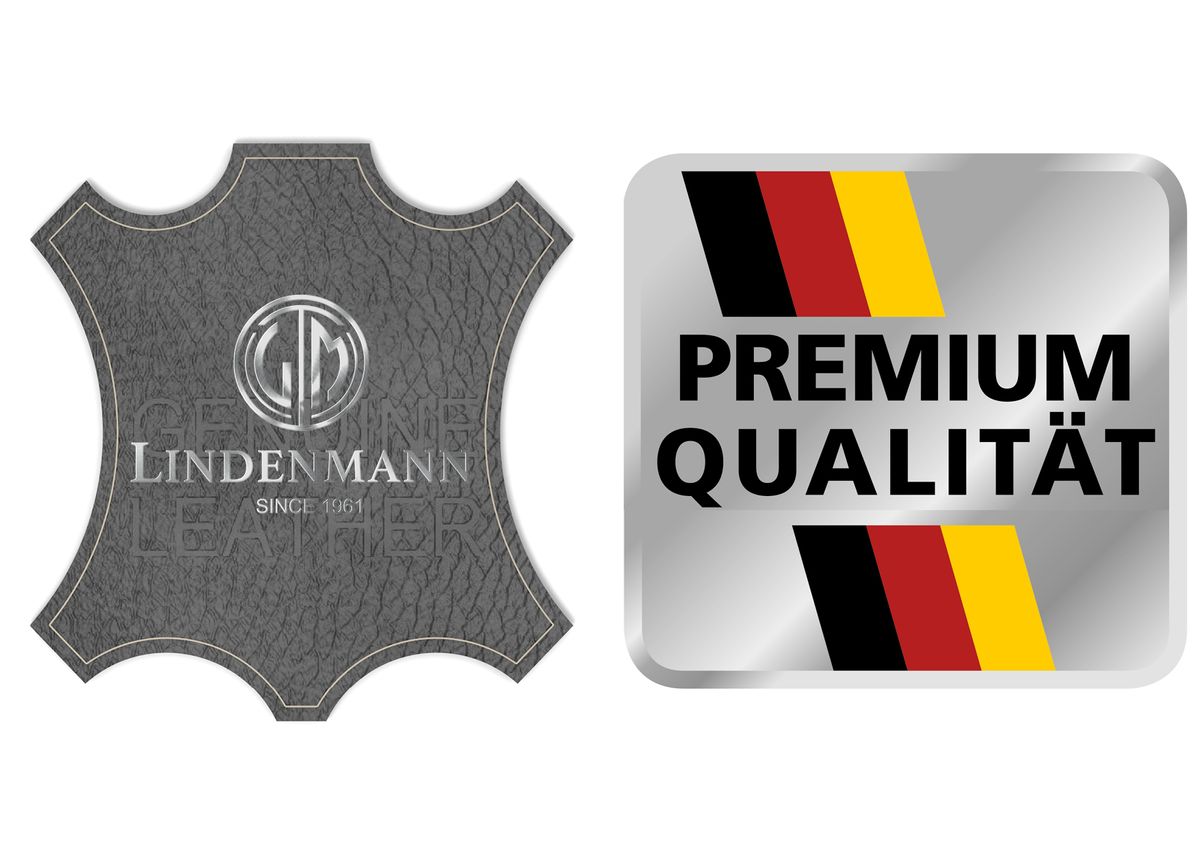 LINDENMANN Wende-Gürtel Herren Vollleder 30 mm schwarz braun