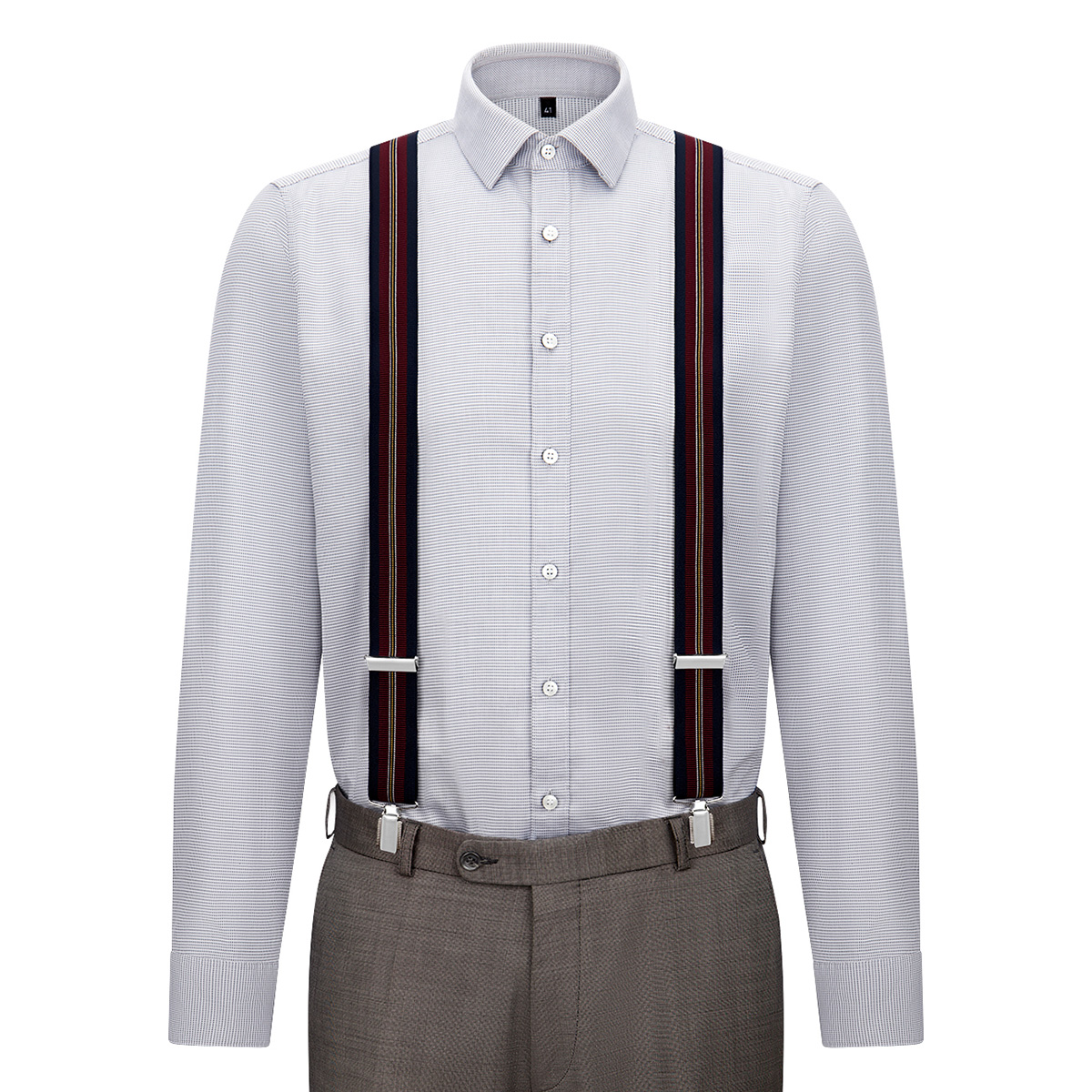 Hosenträger LINDENMANN blau rot