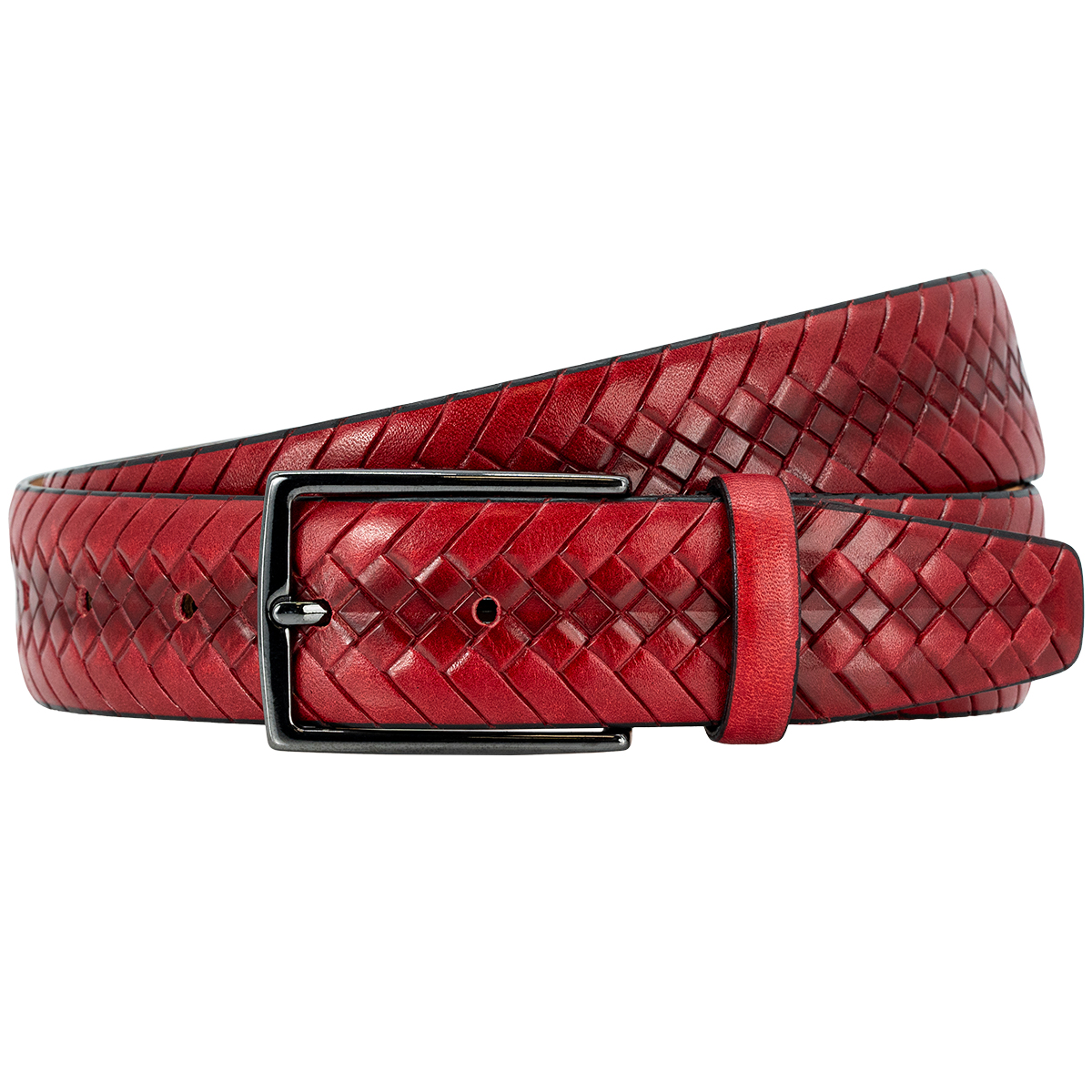 LINDENMANN Premium-Herren-Leder-Gürtel