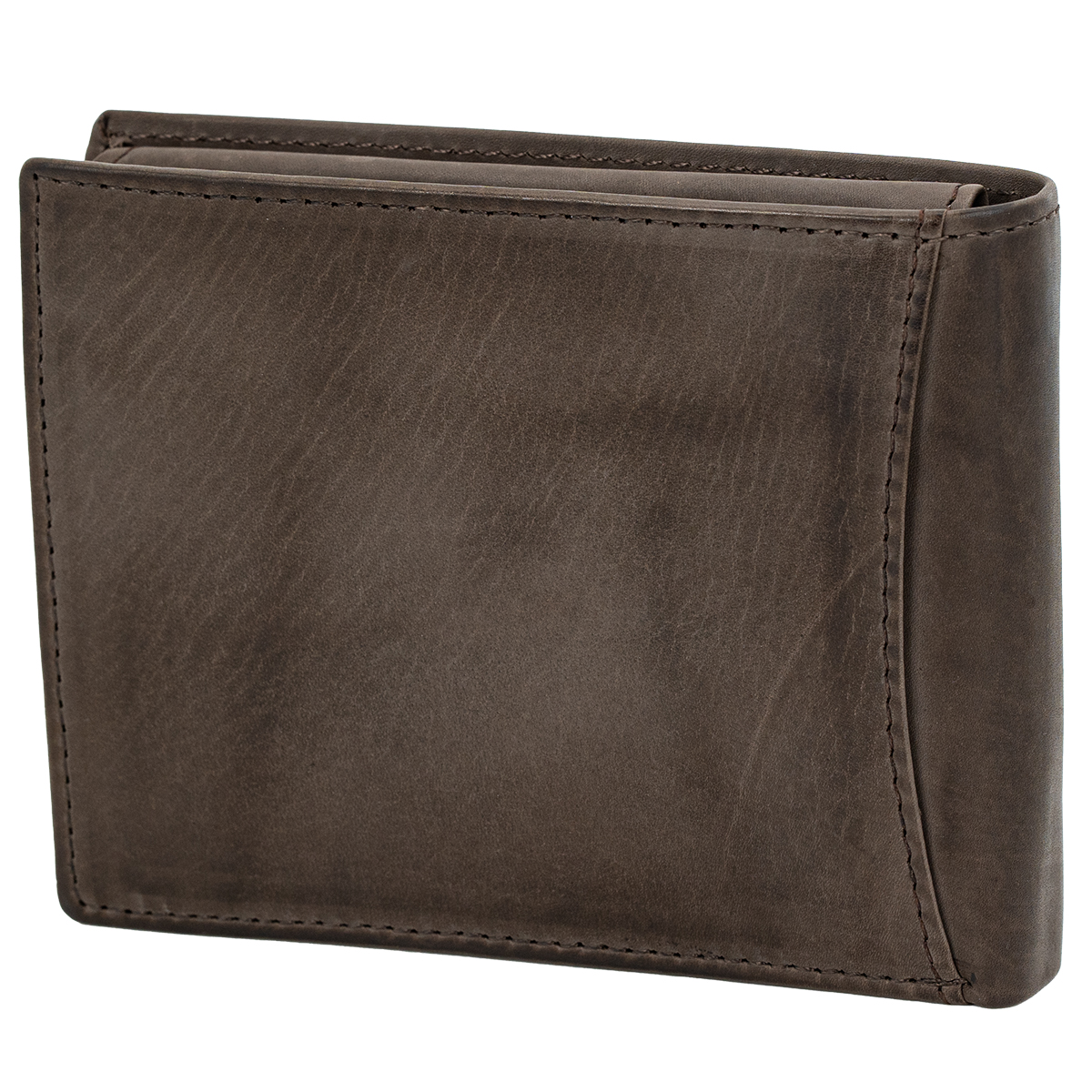 LINDENMANN Herren Leder Portemonnaie braun