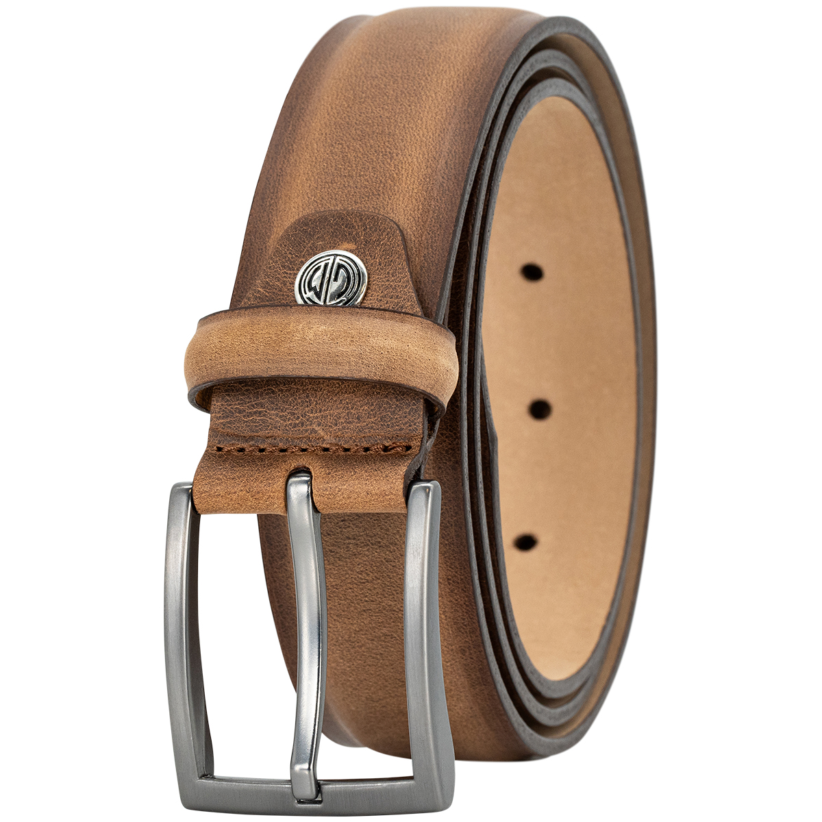 LINDENMANN Premium-Herren-Leder-Gürtel