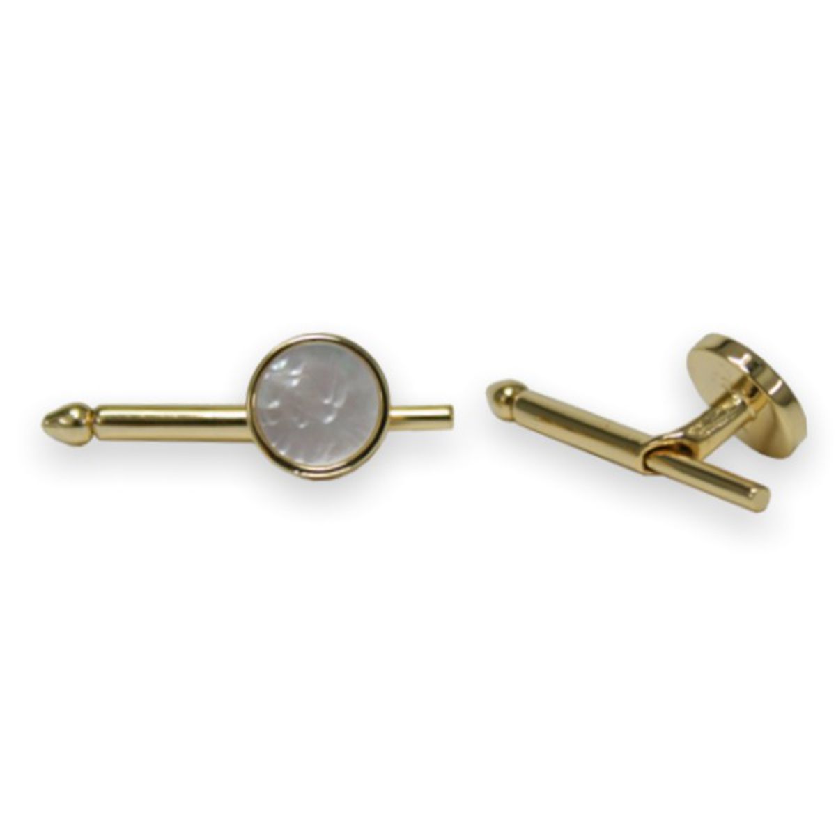 LINDENMANN Frackknöpfe Herren Goldfarben LINDENMANN Manschettenknöpfe Herren Business Hochzeit