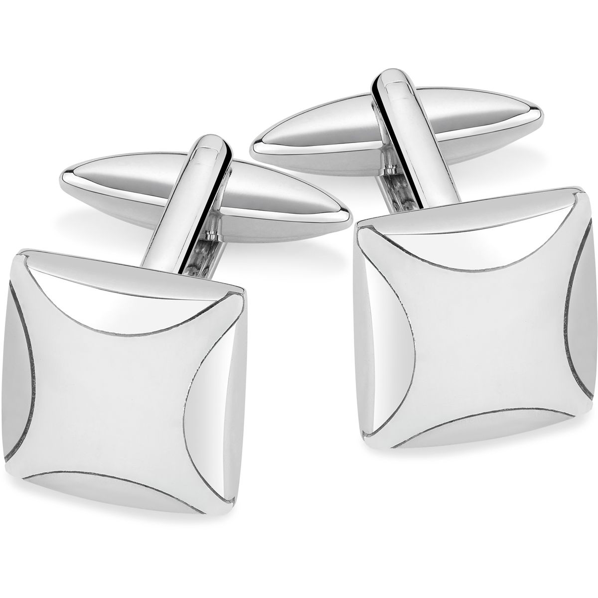 LINDENMANN Manschettenknöpfe Mechanik Silver LINDENMANN Manschettenknöpfe Herren Business Hochzeit