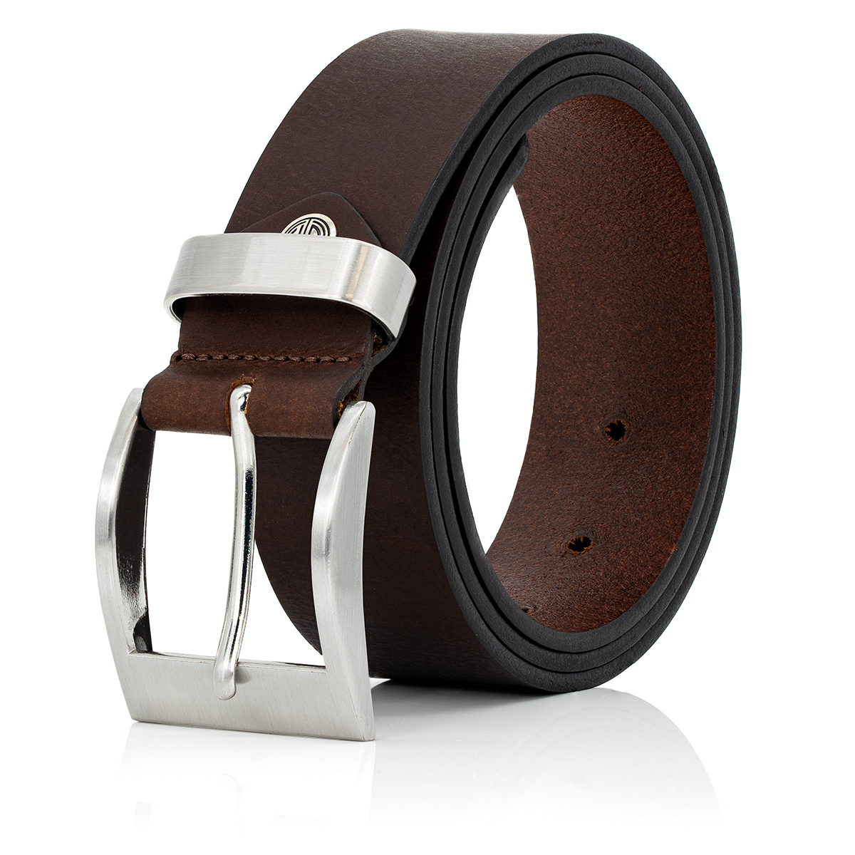 LINDENMANN Ledergürtel Herren braun LINDENMANN Ledergürtel Herren braun